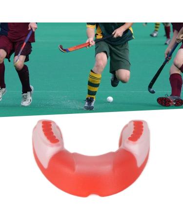 Verdant Touch Basketball & Soccer Mouthguard - Shock Protection for Adults - Red & White EVA Athletic Mouthguard - Buy Online on GoSupps.com