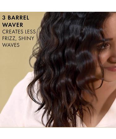 Hot Tools Pro Artist 24K Gold Digital 3 Barrel Hair Waver - Jumbo Size for Defined Waves - Buy Online on GoSupps.com