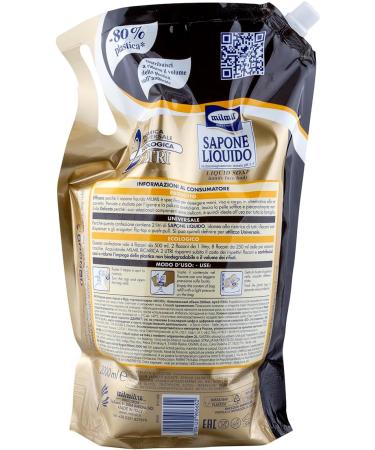  Milmil Milmil Liquid soap argan & honey fragrance Maxieconomio universal refill dermatologically tested pH 165-4 x 2000 ml - Buy Online on GoSupps.com