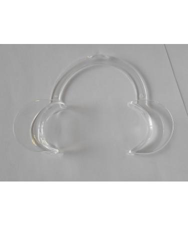 Buy 2x Dental Autoclavable C-Shape Teeth Whitening Lip & Cheek Retractor - Size M (118x85x17mm) Transparent - International Shipping Available - Buy Online on GoSupps.com