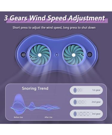 Mini Electric Anti Snoring Device | USB Rechargeable | Improve Breathing | Blue | 60 x 25.2 x 39mm - Buy Online on GoSupps.com