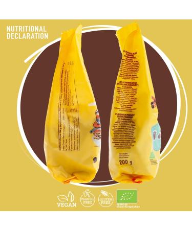  SUPER FUDGiO SUPER FUDGiO Organic Vegan Breakfast Cereal Gluten-Free Sugar-Free and Palm Oil-Free with Cinnamon and Ceylon Filling Cream 200g - Buy Online on GoSupps.com