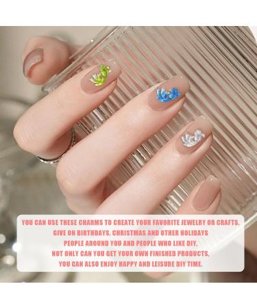 Fish Nail Charms 50PCS Mixed Colors 3D Cute Goldfish Nail Art Charms Resin Nail Jewellry Ornaments for Women Girls Nail Art Design Decorations Crafts DIY - Buy Online on GoSupps.com
