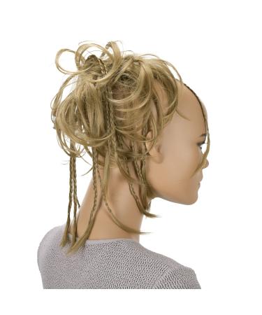 CAISHA XXL hair part hair tie daisy dutt updos with braided braids wavy synthetic fiber heat -resistant dm17cm medium blonde g16d medium blonde #22t g16d - Buy Online on GoSupps.com