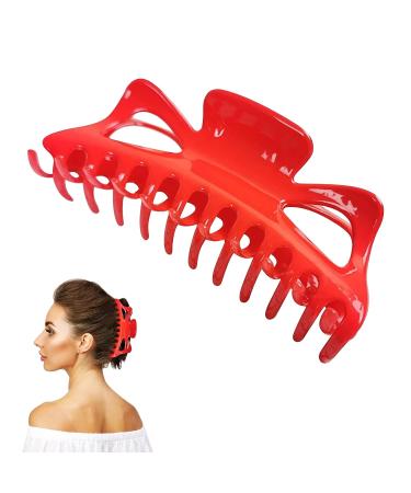 1st Choice Jumbo Claw Clip - Nonslip Hair Holder for All Hair Types, Red, 5-18 - Women's Clip Accessories - Buy Online on GoSupps.com