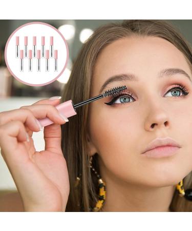 OSALADI 10pcs Mascara Empty Tube DIY Mascara Tube Empty Mascara Wand Travel Brow Plastic Pink Fake Eyelashes - Buy Online on GoSupps.com