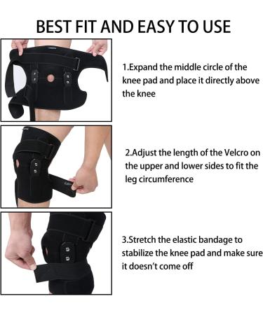 Plus Size Hinged Knee Brace for Meniscus Tear & Arthritis Pain Relief - 5XL/6XL - Buy Online on GoSupps.com