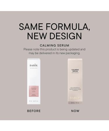 BABOR SKINOVAGE Calming Serum for sensitive skin Calming serum with almond oil and vitamin E Without dyes or fragrances Vegan formula 30 ml Launch 2022 - Buy Online on GoSupps.com