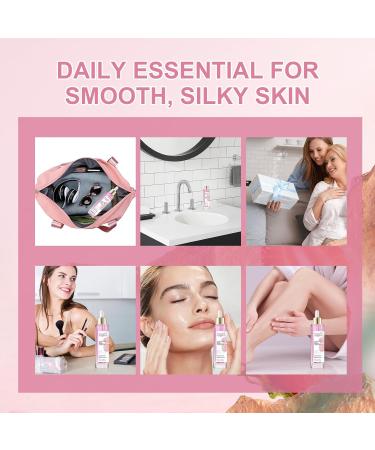 Racgrul Luxury Bikini Area After Shave Oil for Women | Soothing Intimate Shave Treatment Prevents Ingrown Hair & Irritation | Soft Serve Texture Strawberry Vanilla Scent Hydrating Post Shave Oil - Buy Online on GoSupps.com