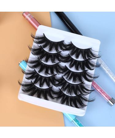 Shop Molain 25mm Multi-Layer False Eyelashes - 5 Pairs of Dramatic Fluffy Strip Lashes (Style No. 26) - International Shipping Available - Buy Online on GoSupps.com