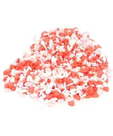 Heart Shaped Clay Slices Lightweight Colorful Heart Shaped Clay Slice for Cut Books for Cup Decorations for Nail Art for Mobile Phone Cases - Buy Online on GoSupps.com