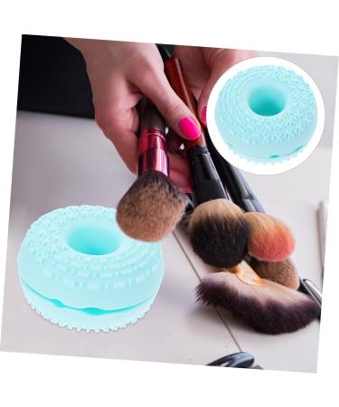 VINTORKY Brush Makeup Sponge Cleaners Make up Sponge Cleaner Make up Cleaner Makeup Cleaner Silica Gel Blindfold Thermostat 8.3x8.3cm Blue - Buy Online on GoSupps.com