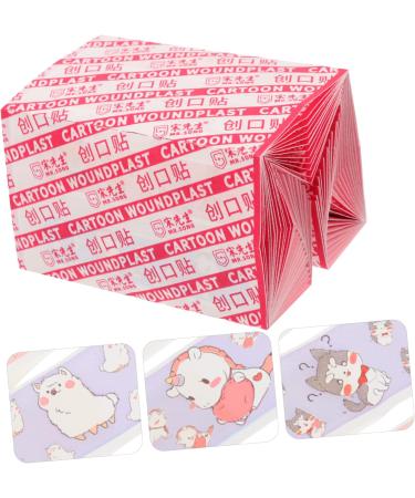 LALAFINA Cartoon Fabric Bandages Creative Stickers Boxes for Kids | Flexible & Portable Medical Glue - Buy Online on GoSupps.com