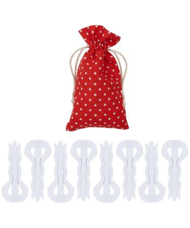 Laundry Squid - Sheet Detangler for Washer and Dryer - 8 Durable Double-Sided Laundry & Sock Clips Keep Sheets Free of Tangle & Wad Worries Keep Socks from Getting Lost Reduce Drying Time & More