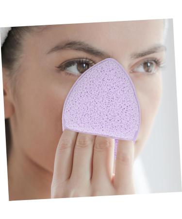 Beaupretty 4pcs Face Wash Sponges - Purple Facial Cleansing & Makeup Removing Puff - Gentle Scrubber for Skin Care - Buy Online on GoSupps.com