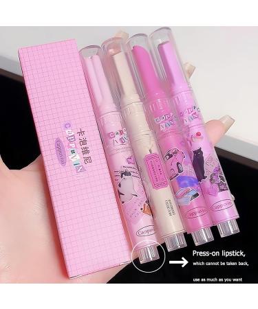 Shop 6 Colors Jelly Lipstick Heart Shape Set - Hydrating Lip Gloss & Tinted Balm for Women & Girls | Moisturizing Makeup - Buy Online on GoSupps.com