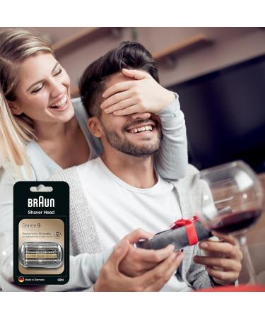 MHDUYEG Compatible Replacement Head for Braun Series 9 92S Electric Shaver | Spare Shear Section & Accessories for Braun 92S 94M - Buy Online on GoSupps.com