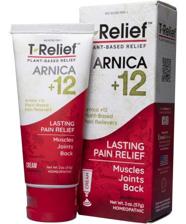 MediNatura T-Relief Arnica Natural Pain Relief Bundle - 100 ct Tablets & 2 oz Cream - Buy Online on GoSupps.com
