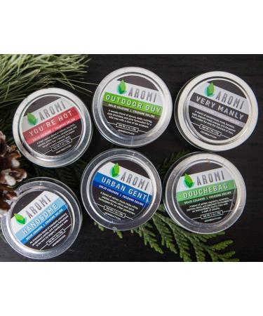 Fresh Woodsy Solid Cologne for Men | 1.0 oz Aromi 5 (Very Manly) | Vegan & Cruelty-Free | Portable & Travel-Friendly | Stocking Stuffer - Buy Online on GoSupps.com