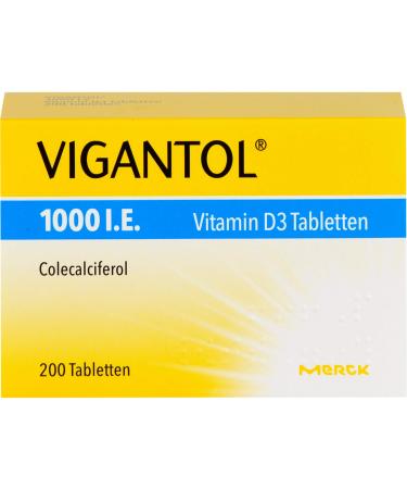 Vigantol 1 000 IU Vitamin D3 tablets 200 pcs