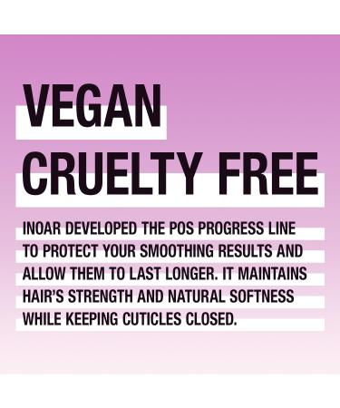 INOAR POS Progress Shampoo & Conditioner Kit - Vegan Keratin Treatment for Strong Soft & Smooth Hair - Anti-Frizz Hair Repair for Men & Women (8.45 oz - Buy Online on GoSupps.com