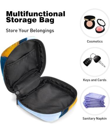 GIAPB Tropical Parrot Period Bag - Sanitary Napkin Storage & Travel Makeup Pouch Color3498 - Buy Online on GoSupps.com