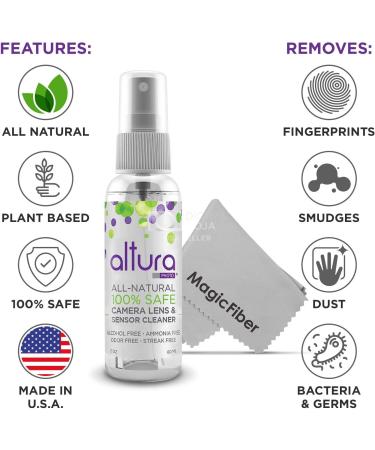 Altura Photo Full Frame Sensor Cleaning Kit - Professional Camera Cleaning for FF DSLR & Mirrorless - Includes Swabs & Case - Lens Cleaner - Buy Online on GoSupps.com