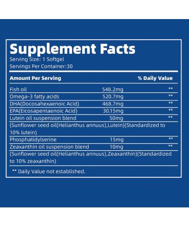 Generic KZUFY Lutein Supplement FloraGLO Lutein DHA for Healthy Eyes and Vision - 30 Servings - Buy Online on GoSupps.com