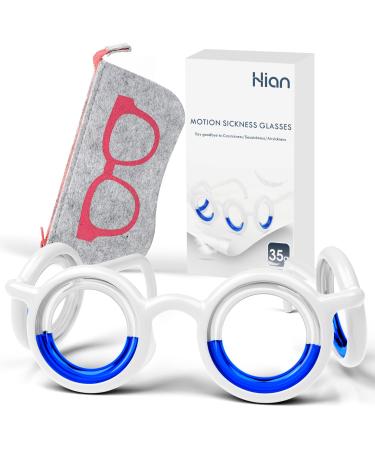 Anti- Motion Sickness Smart Glasses Ultra-Light Portable Nausea Relief Glasses Reduce Airsick Sickness Seasickness Glasses for Sport Travel Gaming Red--uk