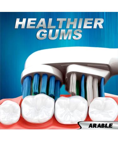 Arable 4 Pcs Toothbrush Heads For Oral B Electric Toothbrushes Dual Clean Oral B Toothbrush Heads Compatible With Oral B Replacement Heads Sensitive and Precision Clean Pro 1000 3000 5000 Smart and Genius Series - Buy Online on GoSupps.com