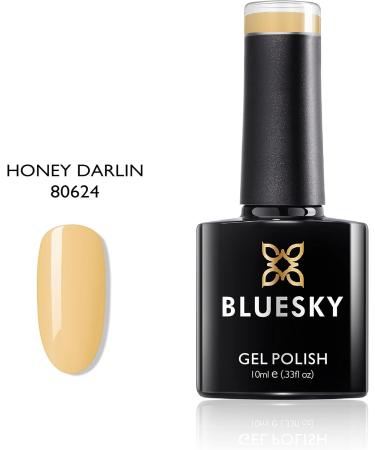 Bluesky Lemon Yellow Honey Darlin Nail Gel Polish 80624 UV LED Soak Off 10ml - Buy Online on GoSupps.com