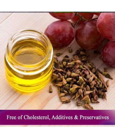 De La Rosa 100% Pure Grape Seed Oil 67.6 Oz - Expeller Pressed, Hexane Free, Kosher, Vegan, Non-GMO, Gluten Free - High Smoke Point Cooking Oil - Buy Online on GoSupps.com