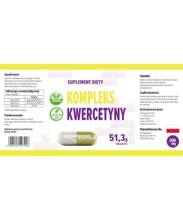 Hepatica Quercetin Complex 90 Vegan Capsules Very high dose Vitamin C and D3 2000IU Laboratory tested high dose supplement Gluten and GMO free - Buy Online on GoSupps.com