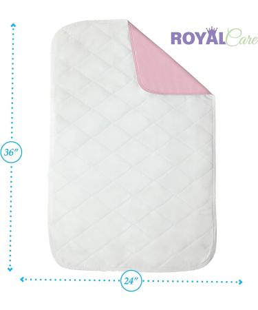 Incontinence Bed Pads - 4 Pack 24 x 36 Reusable Waterproof Mattress Protectors - Highly Absorbent  Machine Washable - for Children  Pets and Seniors - Assorted Colors - Royal Care 24x36 Inch (Pack of 4) - Buy Online on GoSupps.com