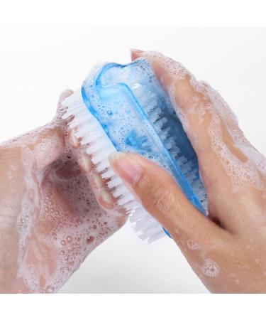 BTYMS 6 Pcs Dual-sided Nail Brush Fingernail & Toe Cleaner Hand Scrubbing Brushes - Buy Online on GoSupps.com