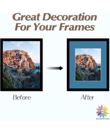 Mat Board Center 11x14 Mixed Colors White Core Picture Mats (Pack of 10) - Ideal for 8x10 Photos - Buy Online on GoSupps.com