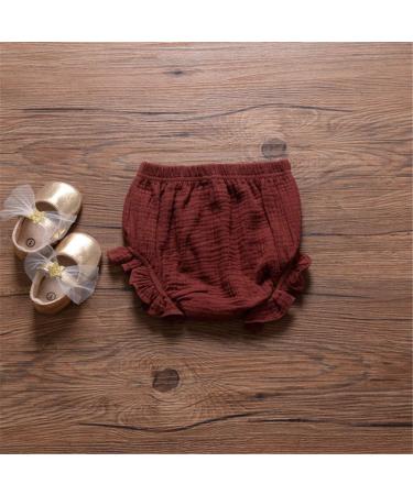 HASAKI 2Pcs Kids Linen Bloomer Shorts - Newborn 6-12 Months White+coffee - Buy Online on GoSupps.com