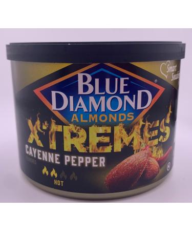 Blue Diamond Almonds Flavored Almonds Variety Pack 6 Flavors 6oz Each- Carolina Reaper Ghost Pepper Cayenne Pepper Spicy Dill Pickle Sriracha Habanero BBQ by Inspired Candy - Buy Online on GoSupps.com