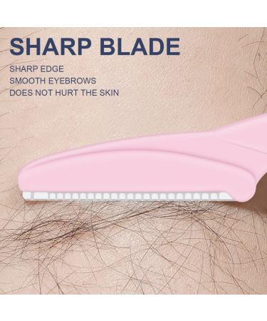 Plabbdpl Eyebrow Knives Set - 12 Women's & Men's Face Razors - Multi-Color Shaving Blades for Perfect Eyebrows - Buy Online on GoSupps.com
