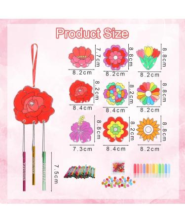 TGFIX 9PC Habbag Flower Wind Spiel - Unique Mother's Day Gift Flower Sunfage Crafts Tinker Gifts for Mama from Daughter - Buy Online on GoSupps.com