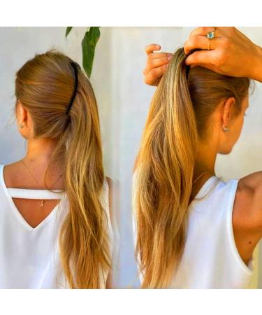 3 Pieces Banana Hair Clip Banana Hair Clips for Thick Long Hair Retro Plastic Combs Grips Fishtail Hairs Clip for Women's Sports Facial Washing Hairs Fashion Accessories (White Black Brown) - Buy Online on GoSupps.com