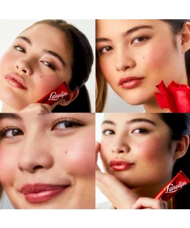 Lanolips Rose Gold 101 Ointment - Natural Lanolin Moisturizer with Blush Color Tints for Lips + Cheeks - Long Lasting Hydrating Balm + Tint - Clean Cruelty-Free (9g) - Buy Online on GoSupps.com