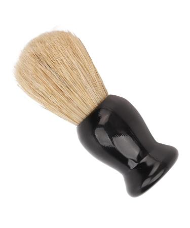 Premium Synthetic Beard Brush - Soft Bristles for Enhanced Shaving Cream Foam Curved Handle Lightweight & Portable - Ideal for Salons & Personal Use - Buy Online on GoSupps.com