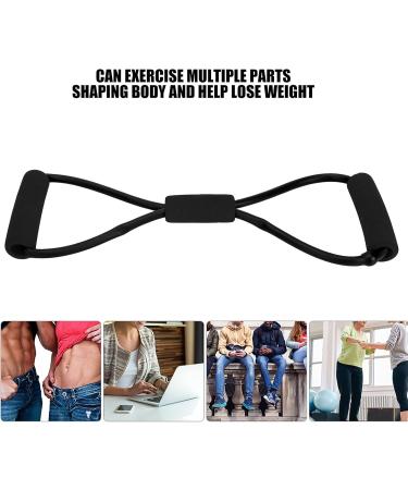 Exercise Resistance Band Flexible Stretch Band Multi Functional Resistance Band Skin Friendly for Home for Office for Outdoors for Life(Black) - Buy Online on GoSupps.com