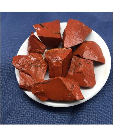 Natural Stone 2pcs Natural Crystal Red Jasper Tumbled Stone Rock Quartz Rough Minerals Specimen Gemstone Reiki Decor Gift Stone Mineral Specimen - Buy Online on GoSupps.com