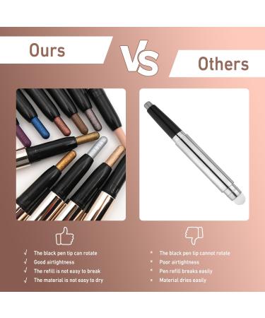 Old Shadow Stick Matte Shimmer Eyeshadow Pen - #03 Golden Rose | Water-Resistant Creamy & Pigmented Eye Makeup for International Shipping - Buy Online on GoSupps.com