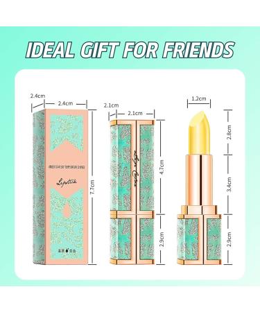 Tongyend Tinted Lip Balm Colour Changing Lip Balm Non-Stick Cup Lipsticks for Women Long Lasting Moisturizer Lip Repair Vegan Lip Balm with Vitamin E Natural Oil - Buy Online on GoSupps.com