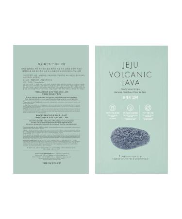 The Face Shop Jeju Volcanic Fresh Nose Strips | Deep Hydration & Skin Suppleness | Eco-Certified KBeauty | 4.2 fl oz - Buy Online on GoSupps.com