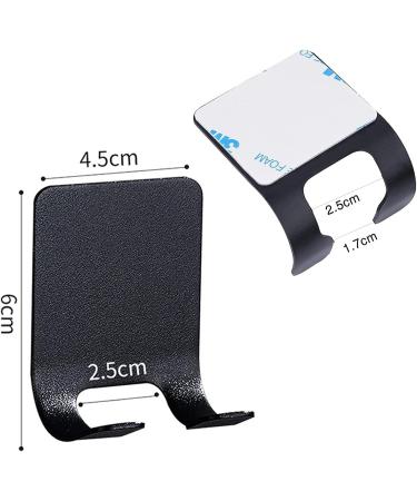 Qinsky Self-Adhesive Razor Keeper Hooks - 4Pcs Waterproof Stainless Steel 304 Shower Razor Holder Bracket for Bathroom Kitchen Toilet & Office - Buy Online on GoSupps.com