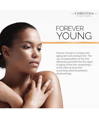 CHRISTINA Forever Young Hydrating Antioxidant Face Wash - Moisturizing Glycolic Acid Cleanser for Combination Normal & Oily Skin - 300ml - Buy Online on GoSupps.com